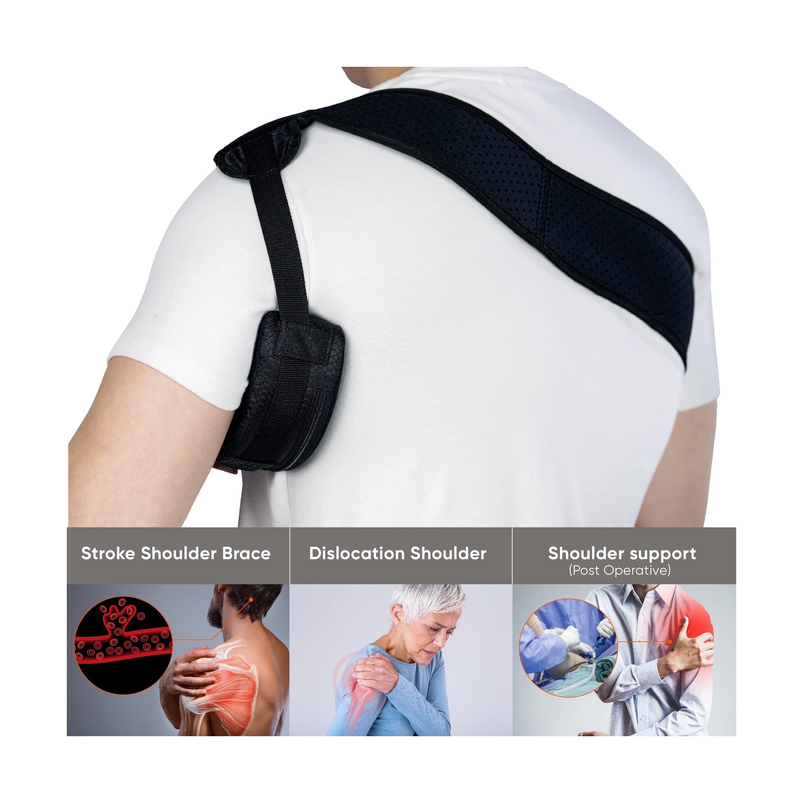 NEOFECT Shoulder Brace Right – Support and Compression Sleeve for Torn Rotato…