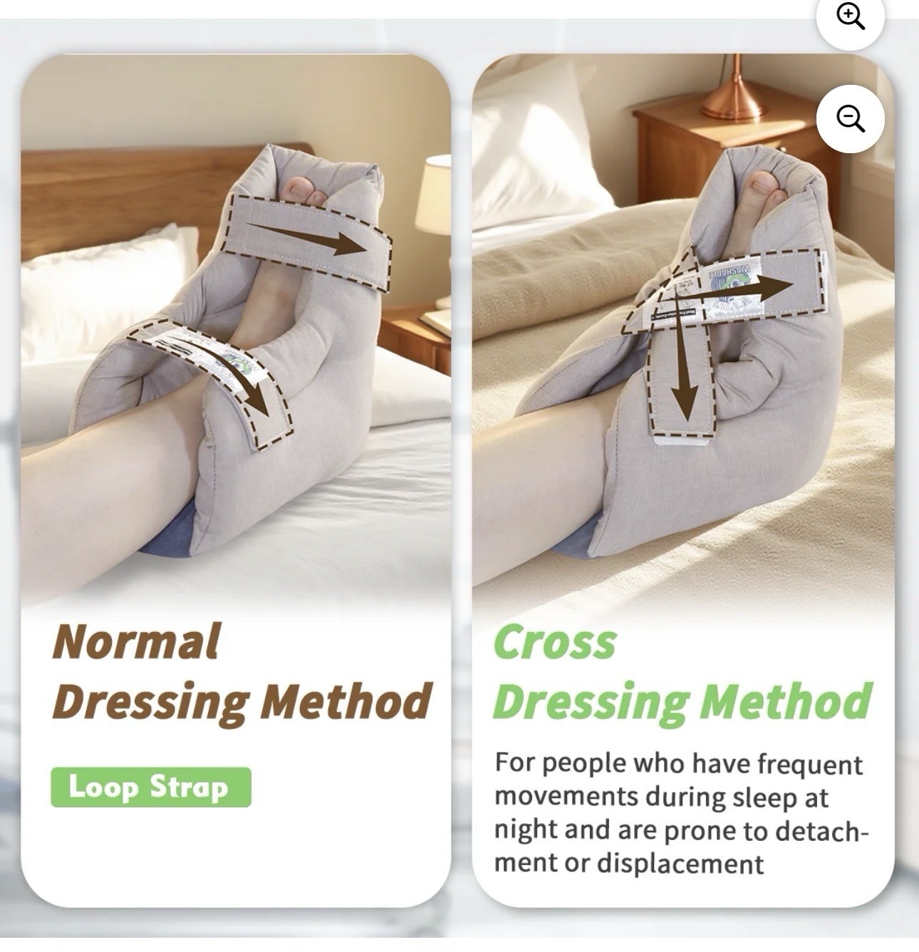 Ehucon Egg Shell Foam Heel Protector. Comfort Foot Pillow For Pressure Sores
