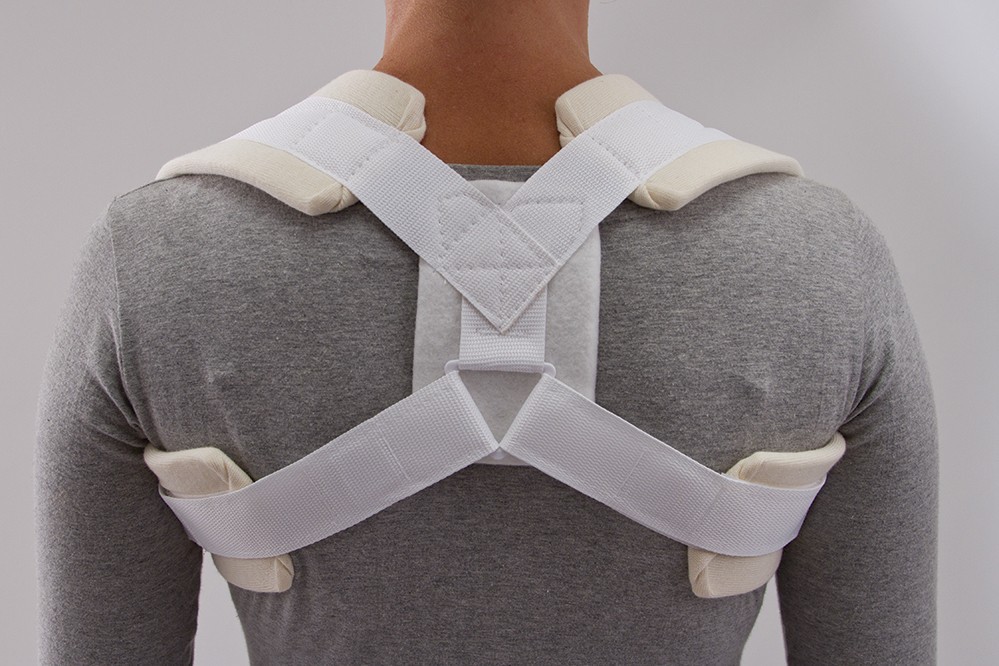 Bird and Cronin Comfor Clavicle Braces with Hook and Loop, Size Med