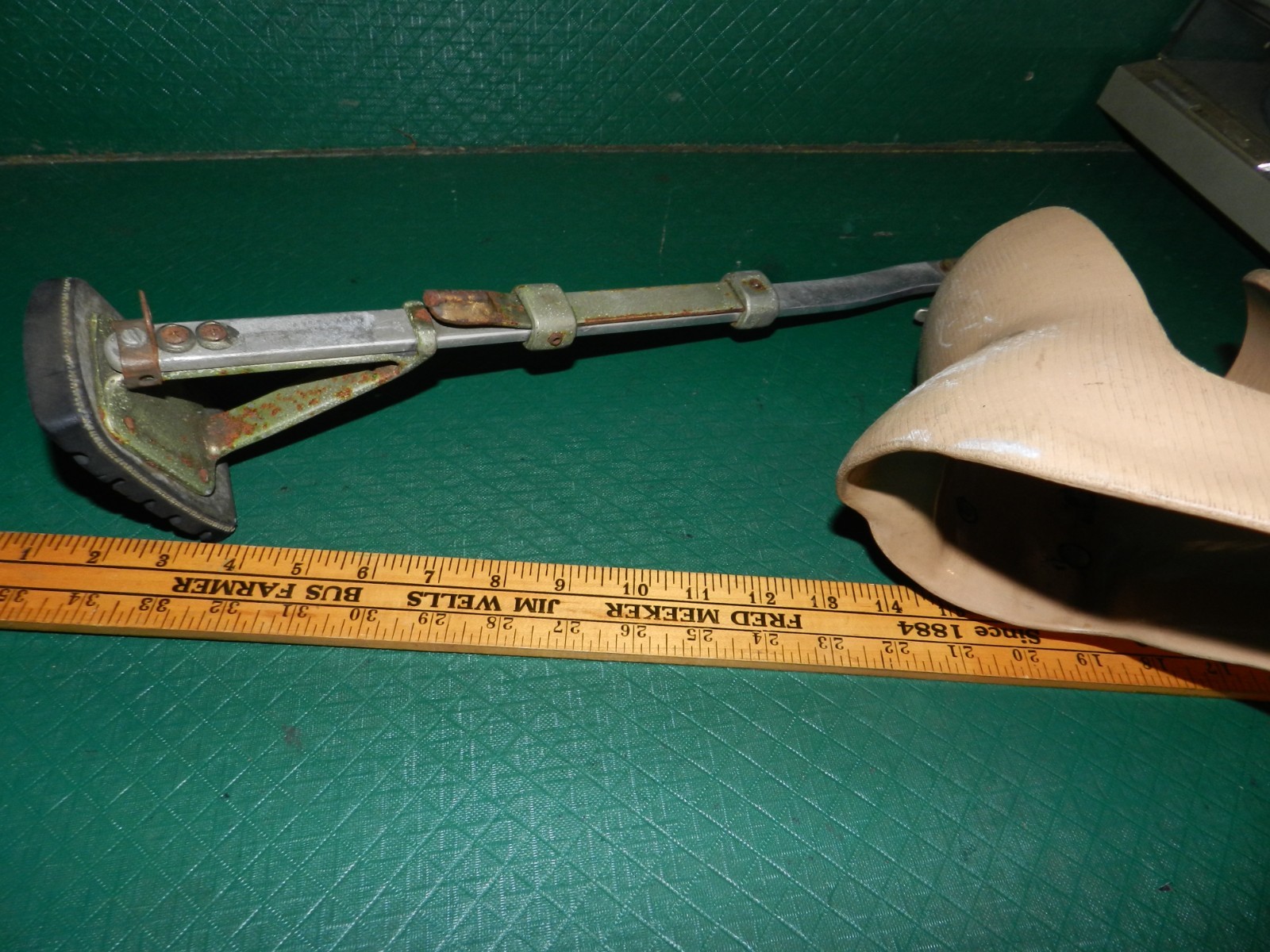 Vintage Knee Leg Prosthetic Leg Hard Plastic Medical Antique Artificial Limb