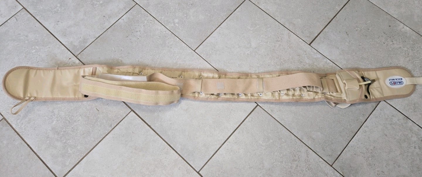 Dr-ho’s Beige Ajustable Stretch Compression 2 In 1 Size B 42-55 (BELT ONLY )👀