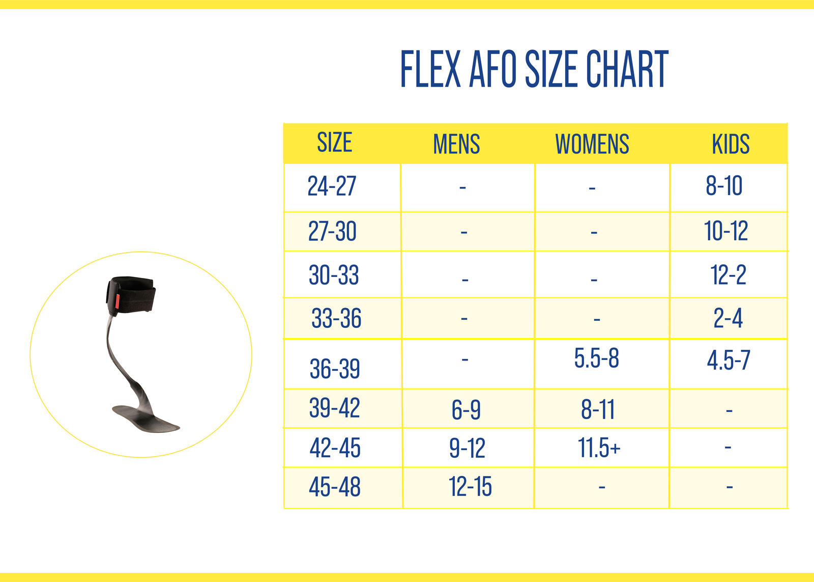 Flex Carbon Fiber AFO- Lightweight Design for Drop Foot for Gait Help PDAC L1951