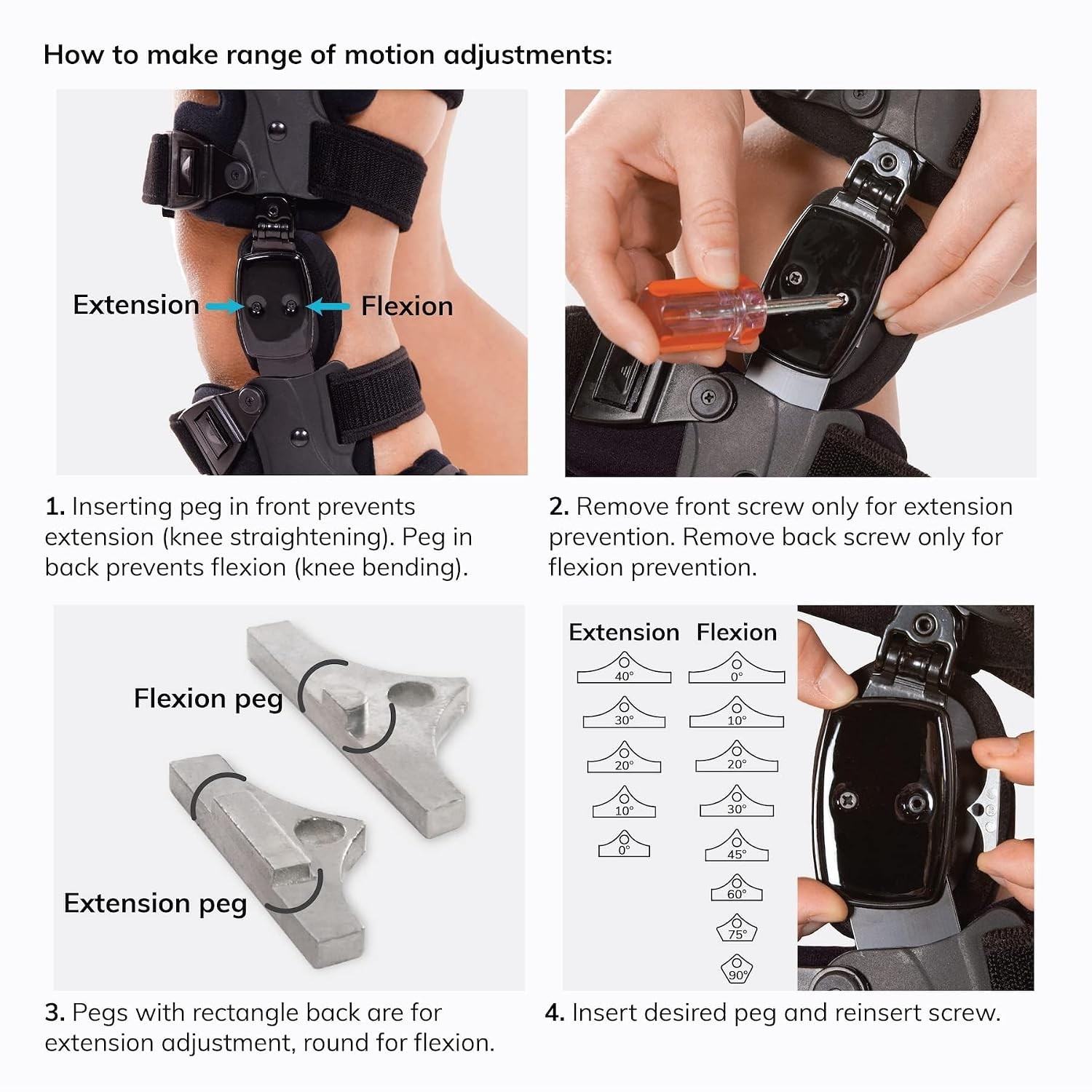 BraceAbility Osteoarthritis Unloader Knee Brace Right