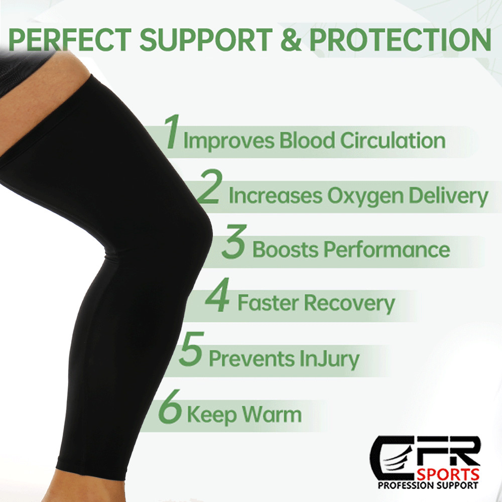 Compression Socks Knee High Support Stockings Leg Thigh Sleeve For Men Women Arm