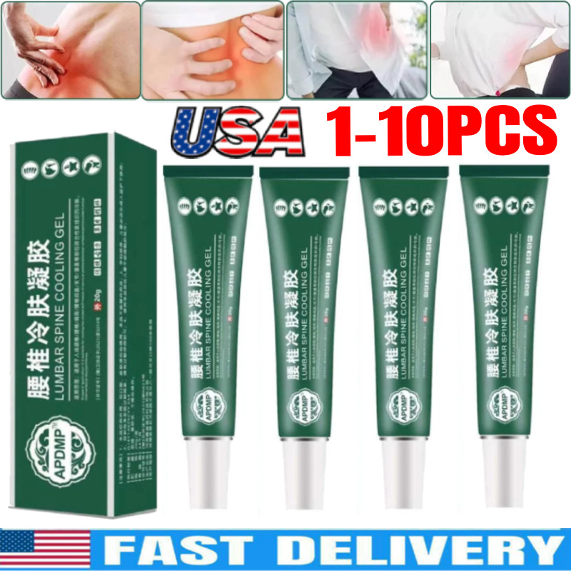 `1-5x Lumbar Type Cold Compress Gel APDMP Body Relief Ointment US Hot