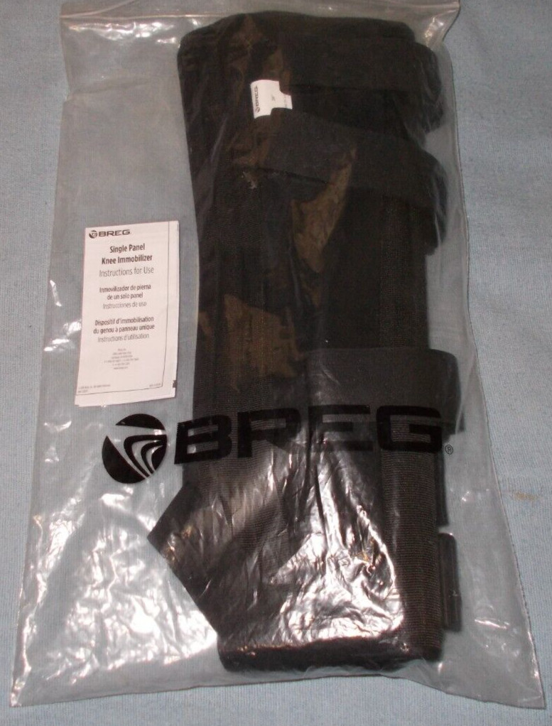Brand New Breg Single Panel Knee Immobilizer Knee Brace – Best seller