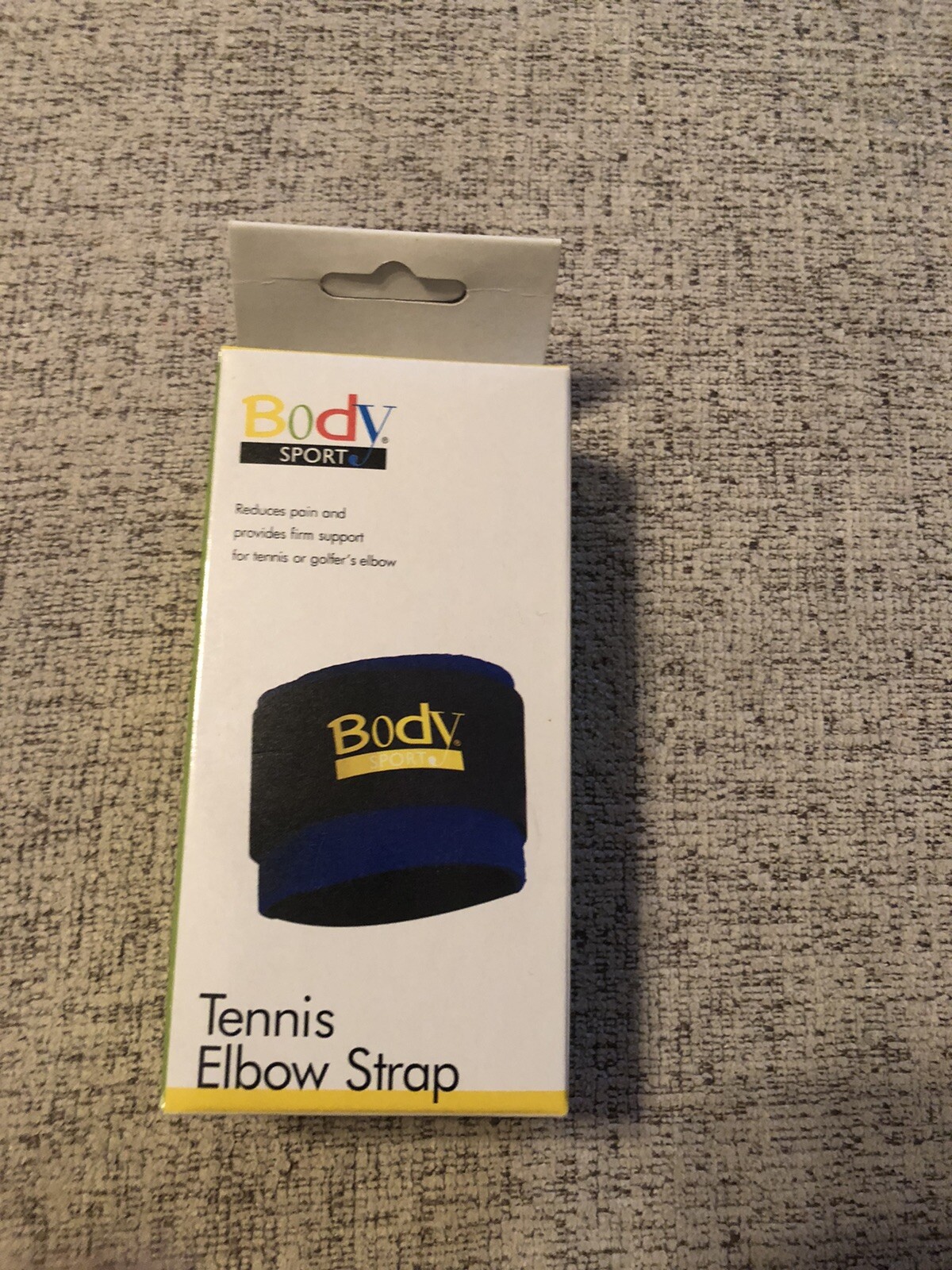 3in x 12in Body Sport Tennis Elbow Strap Last Up To 10,000 Closures BDS200