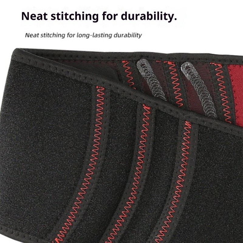 Ergonomic Waist Support Belt Adjustable Lumbar Back Brace for Workout Exercise