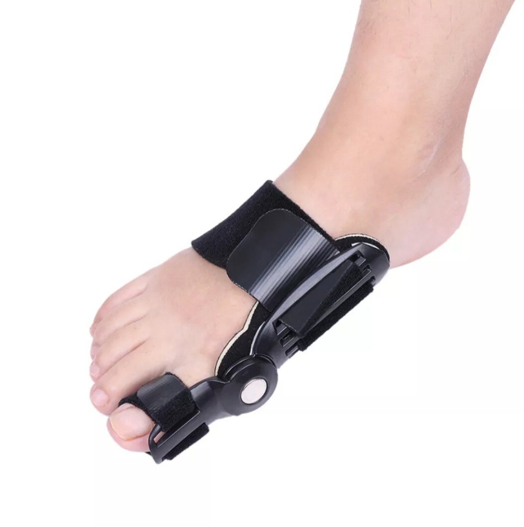 ORTHOPEDIC BUNION CORRECTOR Toe Straightener Splint Support Flexible Hinge Strap