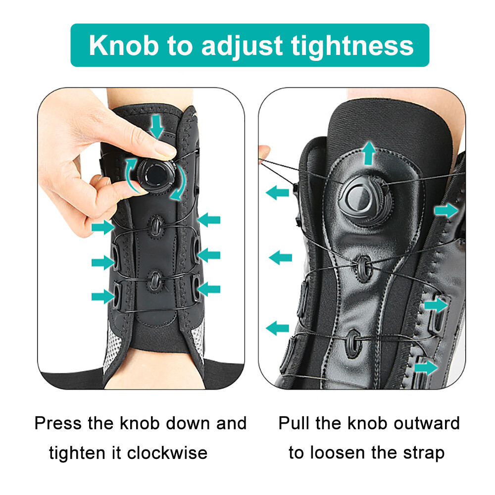 Drop Foot Ankle Support Brace Stabilizer Splint Compression Sprain Pain Relief