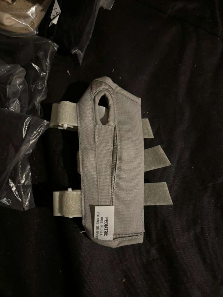Canvas Wrist Splint Pediatric