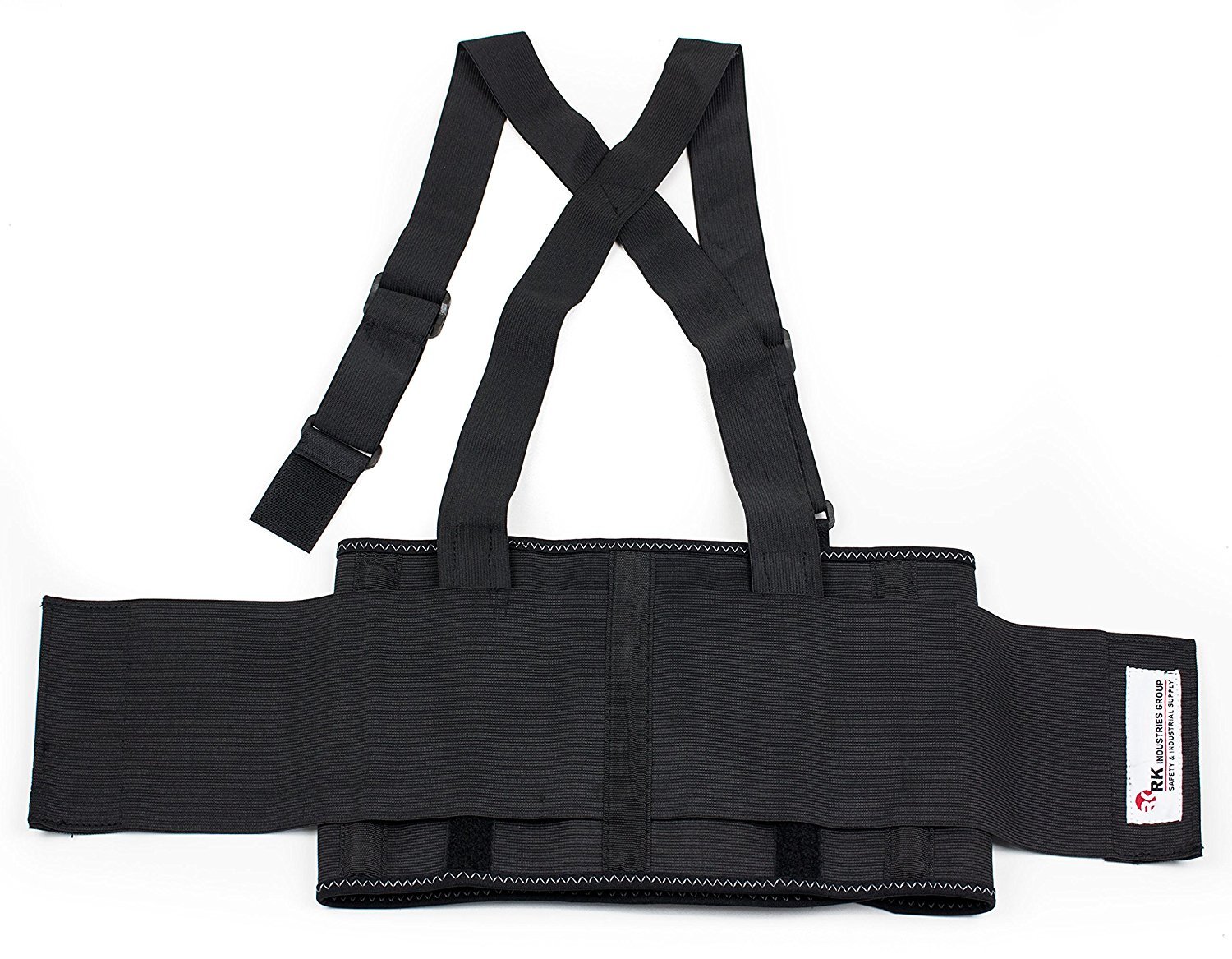 RK Lift Back Support Brace Belt with Dual Shoulder Adjustable Strap -RK-BST11