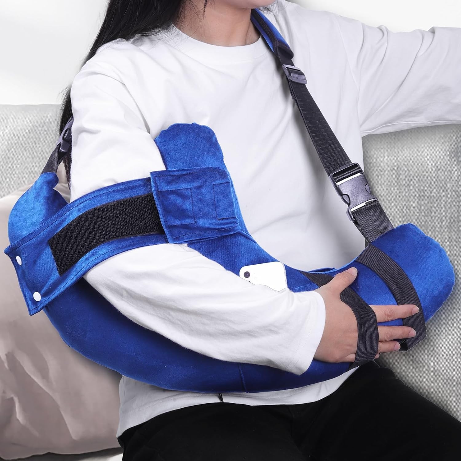Rotator Cuff Pillow Post Surgery Arm Sling Side Sleeper Shoulder Pain Relief