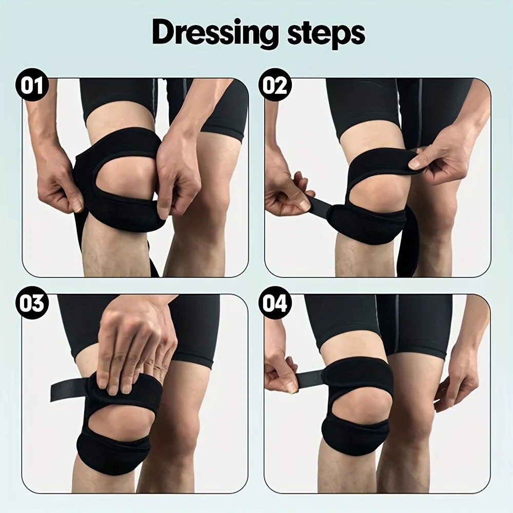 Knee Support Brace Compression Sleeve Pad Sports,Basketball,Tennis,Cycling