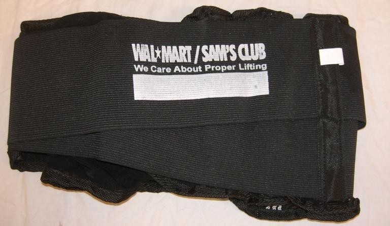 LIFTING SUPPORT BELT BACK WAIST BRACE lift weight size small s lifting A42