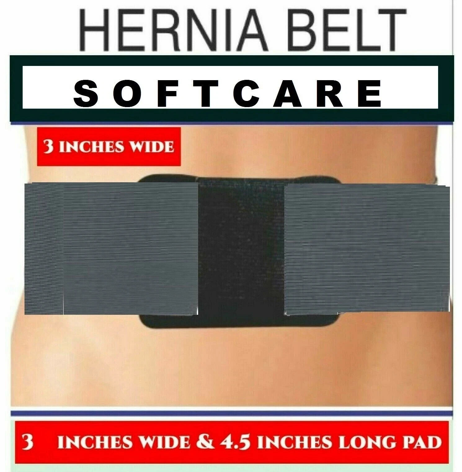 Umbilical Hernia Truss Support Belt for Relief of Abdominal