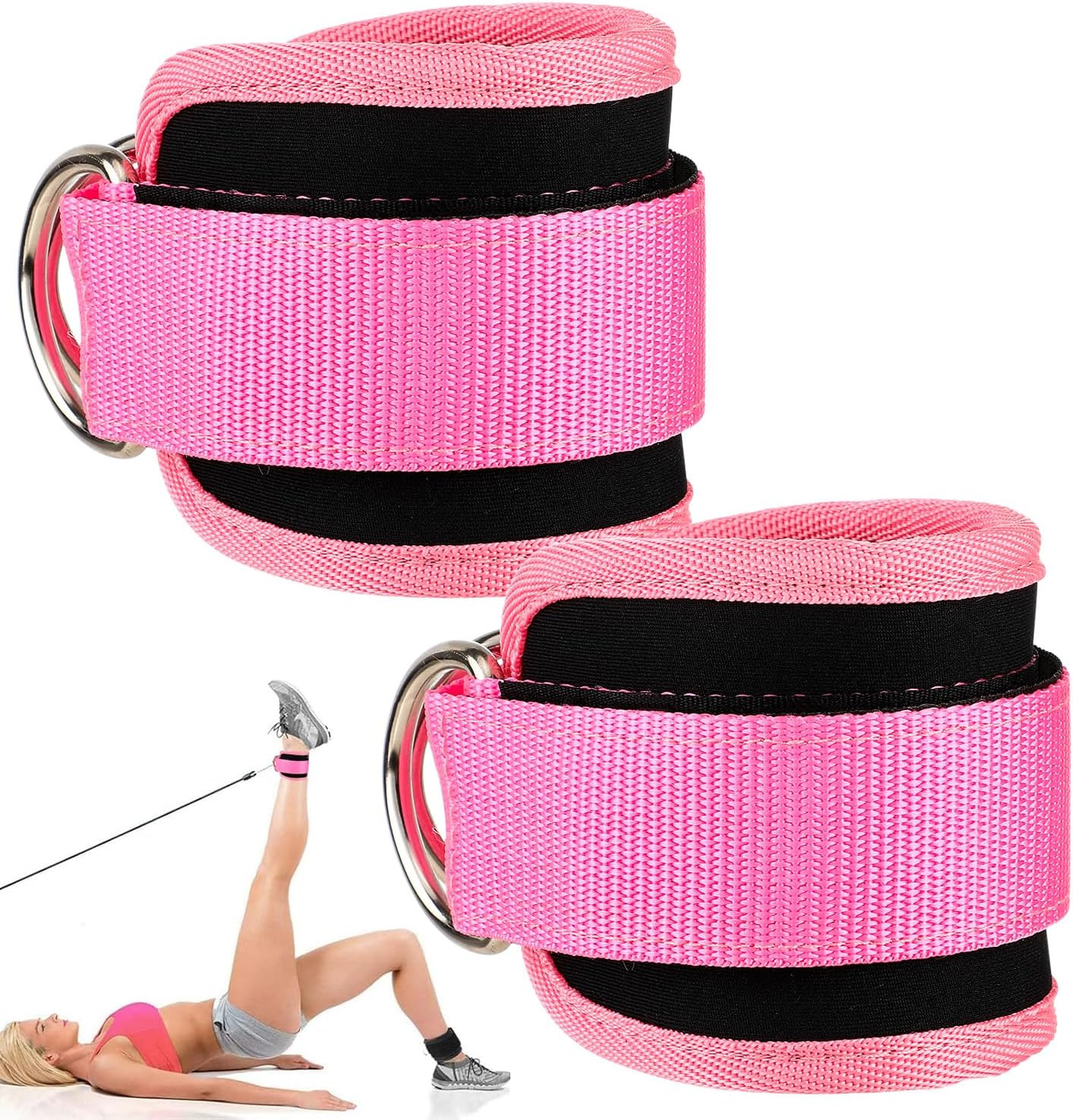 Ankle Straps for Cable Machines Cable Kick Back Ankle Straps Kickback Ankle Stra
