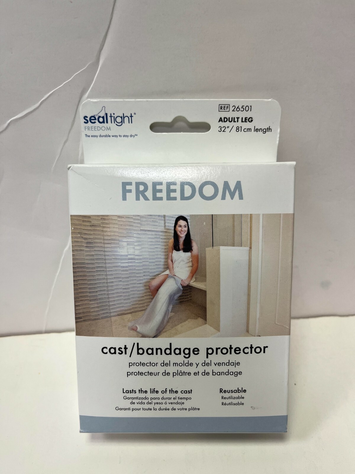 Seal Tight Freedom Cast/Bandage Protector (Adult Leg 32″ REF 26501)