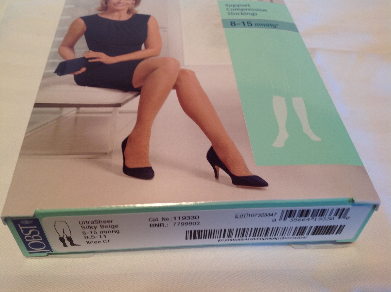 Jobst Women’s Ultrasheer Knee High Compression – Moderate -8-15mmHg You Choose S