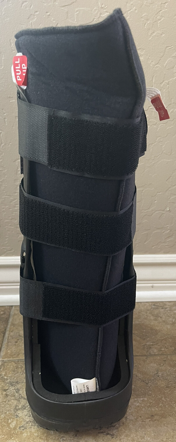 Ossur Equalizer Walker High Top Walking Boot Black Size Large, W0800BLKC