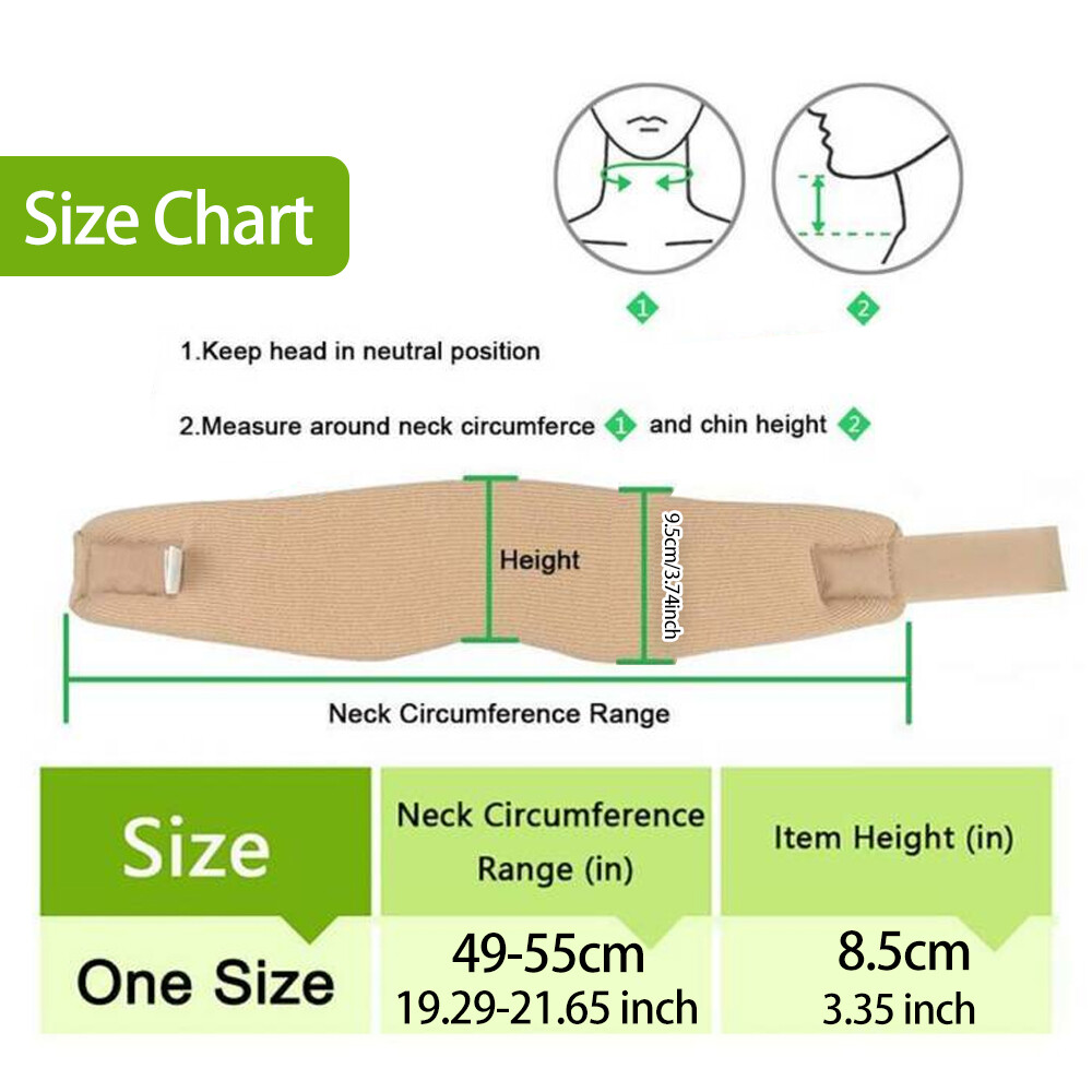 Adjustable Neck Brace Support Soft Foam Spine Cervical Collar Neck Pain Relief