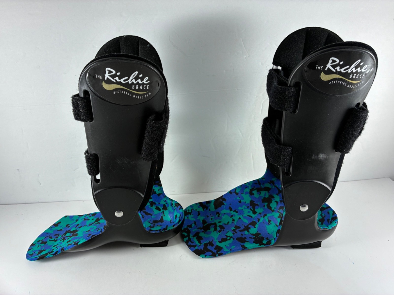 Set of 2 The Richie Brace Set AFO Ankle Foot Brace Left & Right (OTC) Excellent