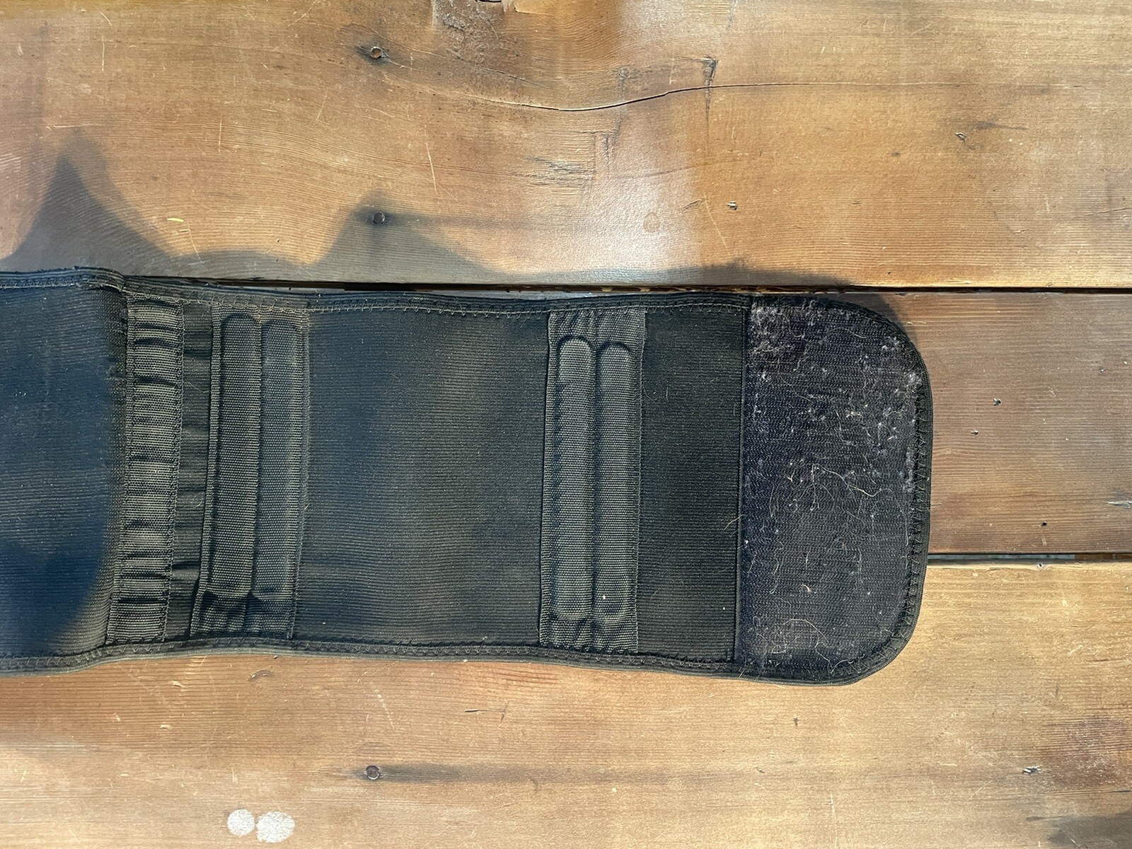 Mueller 255 Lumbar Support Back Brace Removable Pad Black PLUS SIZE “Used”
