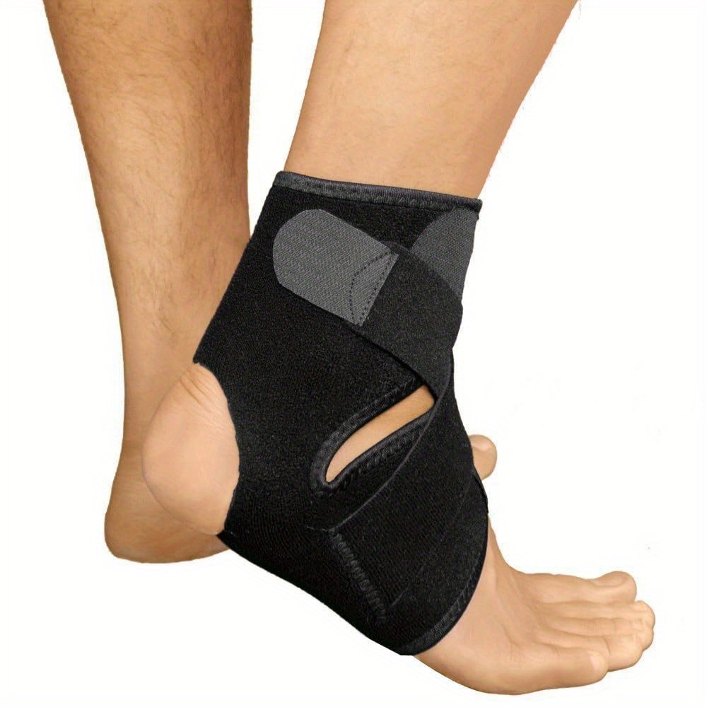 2pcs Ankle Support Braces, Polyester, with Adjustable Buckle Breathable Achilles