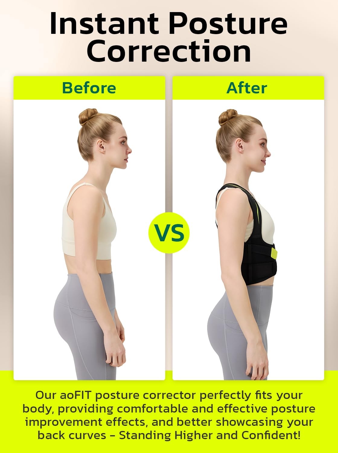Posture Corrector for Women：Adjustable Posture Brace Straps for Pain Relief &…