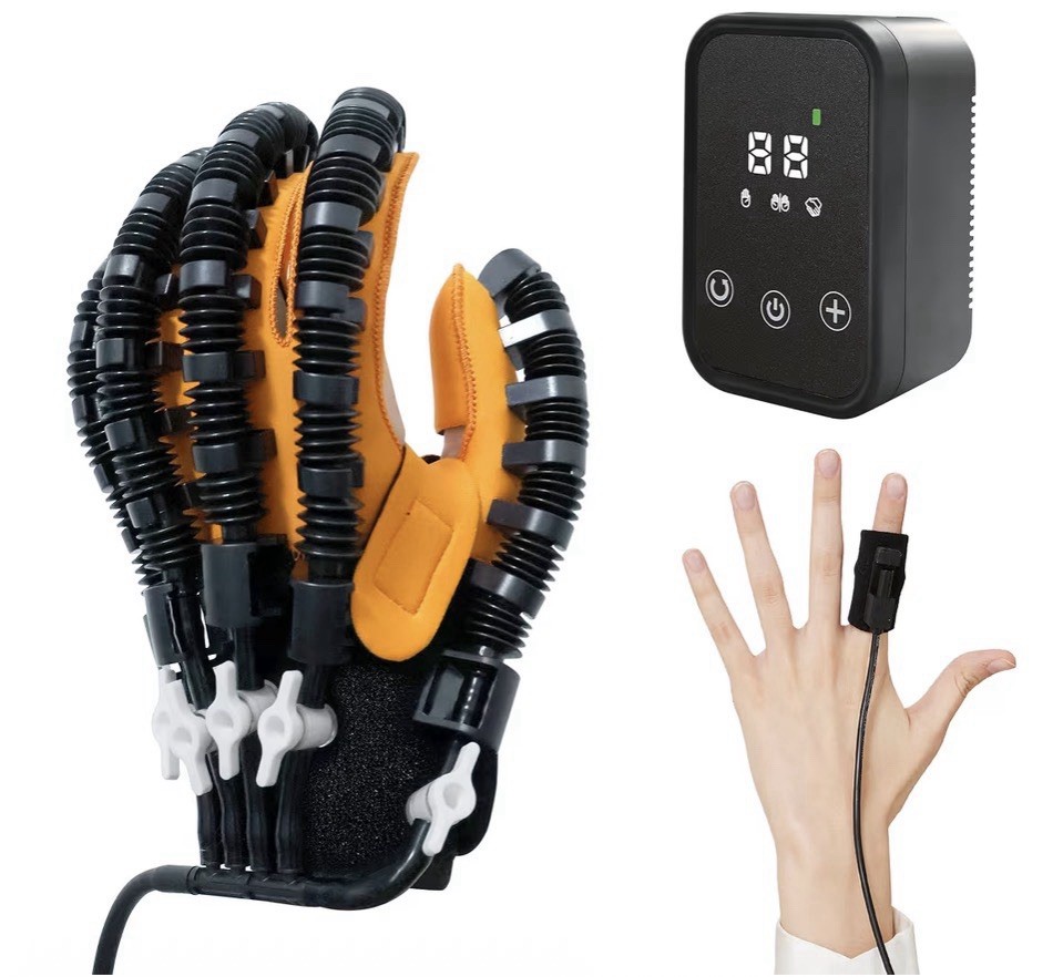 Rehabilitation Robot Gloves Equipment for Stroke Recovery Strength Right Hand XL