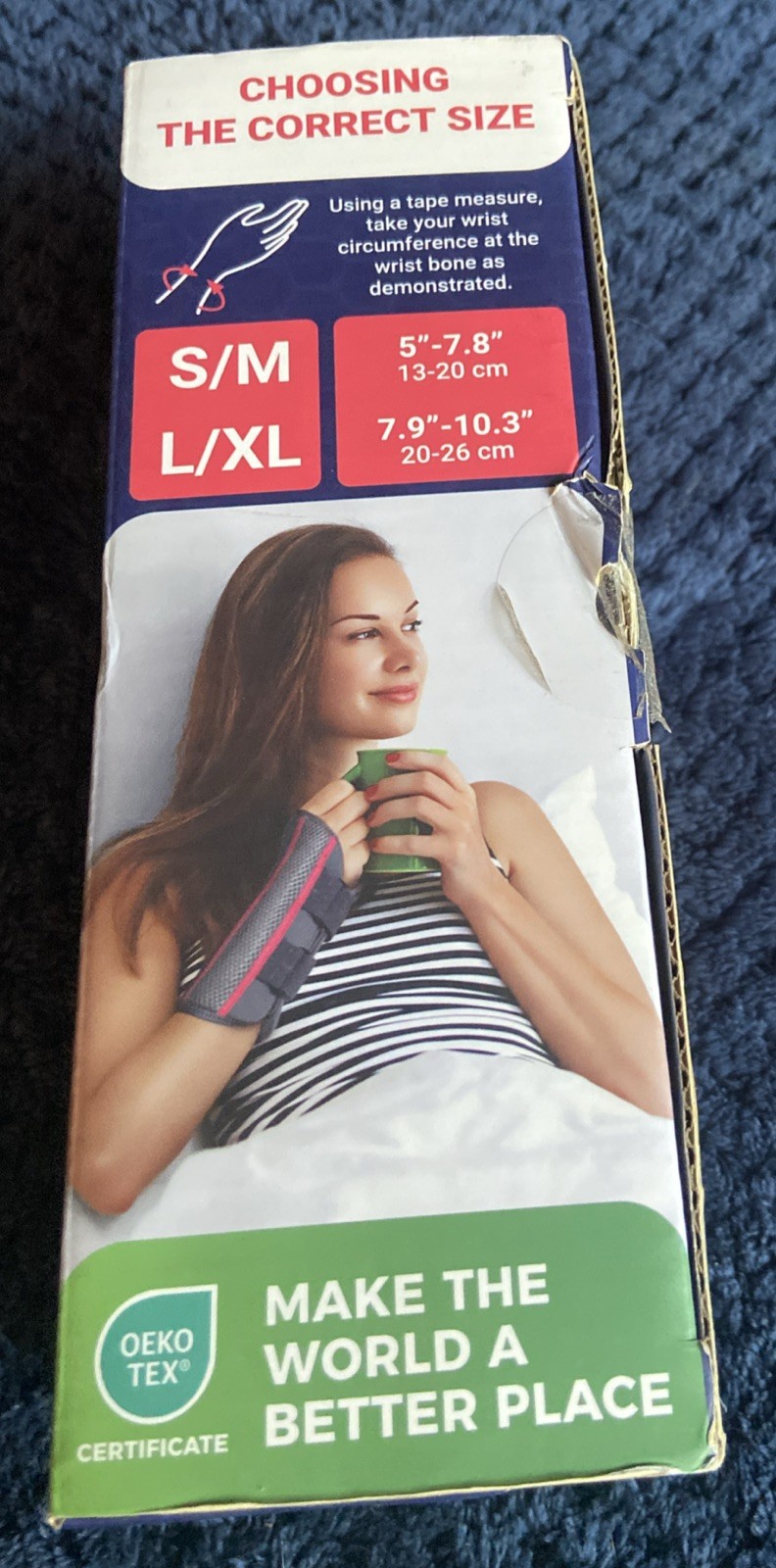 DR. BRACE Adjustable Wrist Brace Night Support for Carpal Tunnel (S1)
