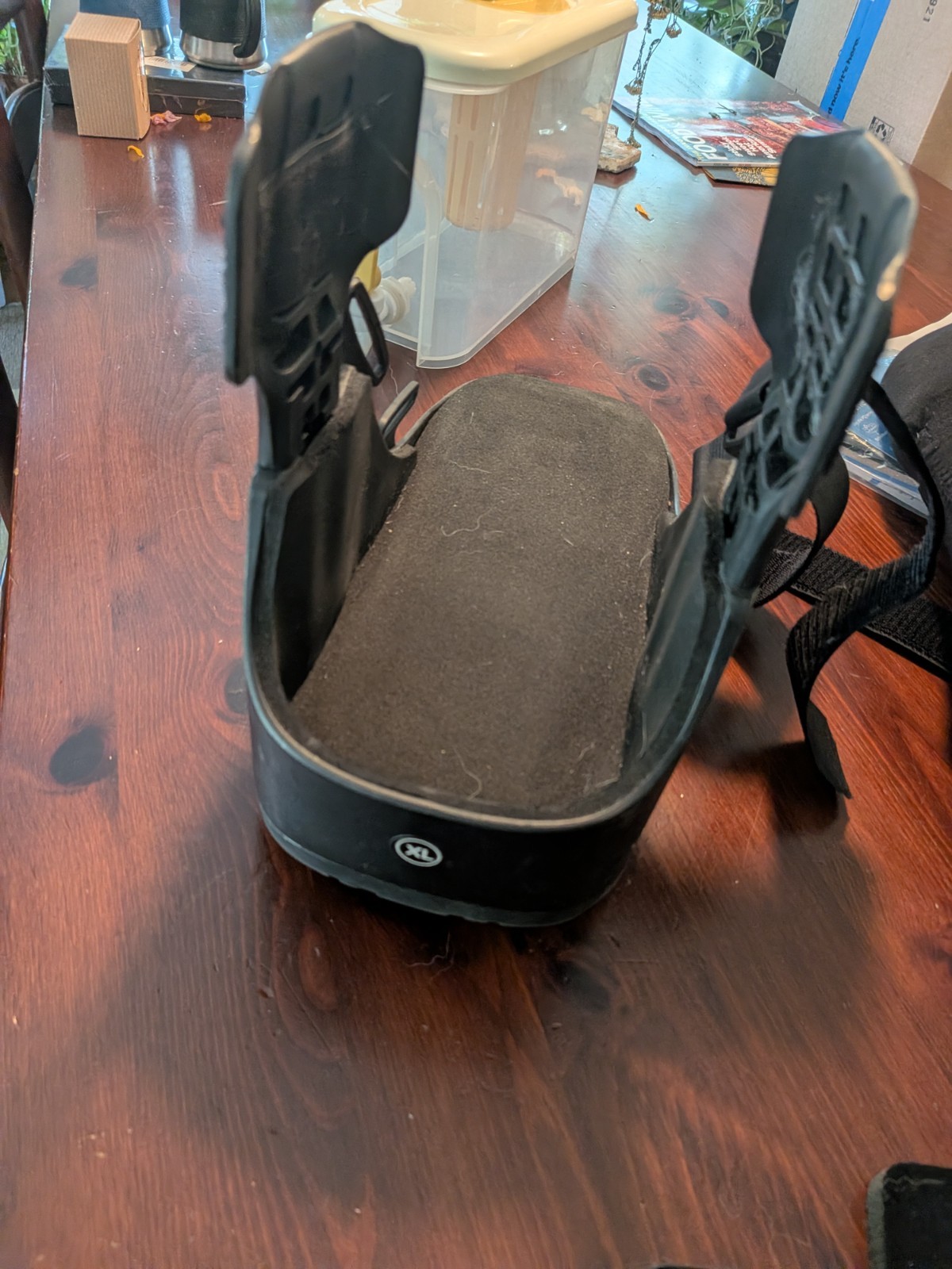 XL Adjustable Walking Boot with Air Bladder, Rocker Sole