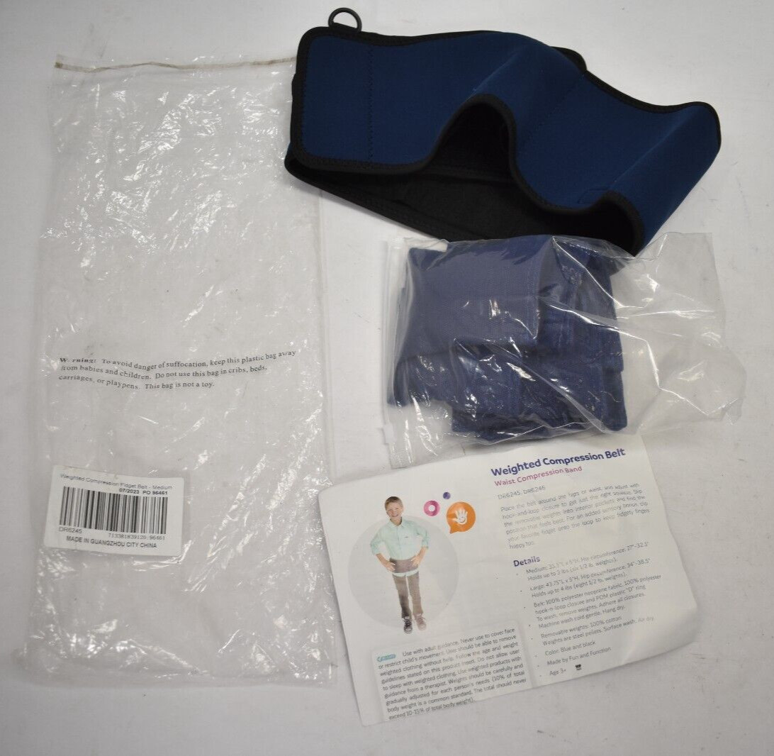 Fun & Function Weighted Compression Belt For Calming Around The Hips 3lbs