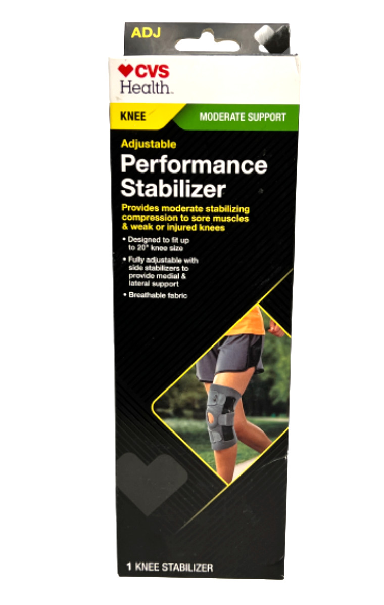 CVS Adjustable Stabilizing Knee Support Brace NEW