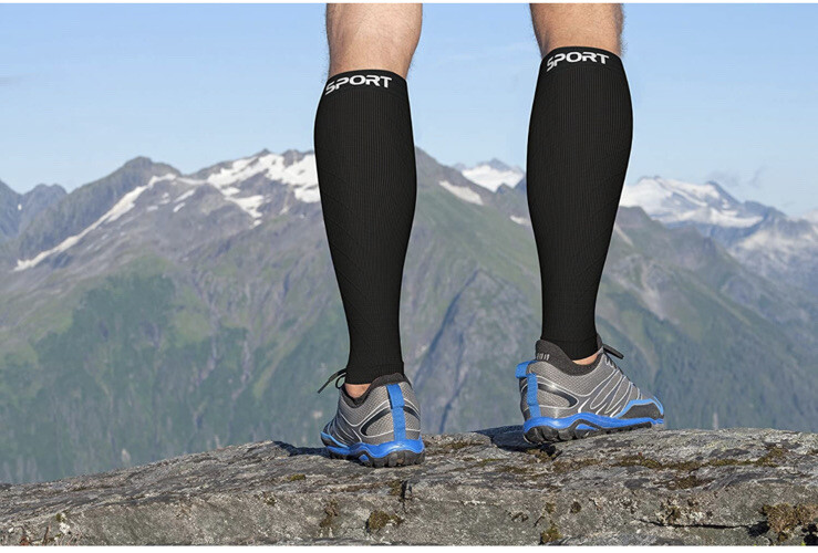 New Physix Gear Adult Men Women Size S-M Compression 2.0 Calf Support Sleeves