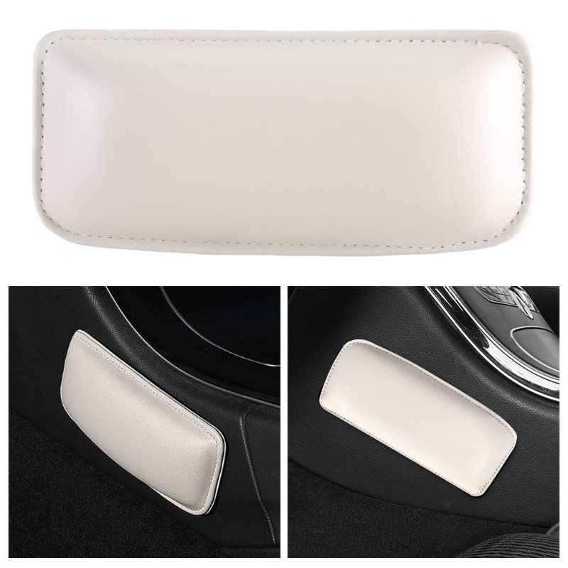 Car Interior Accessory Soft Knee Leg Leather Pad Cushion Pad Car Pillow Cushion