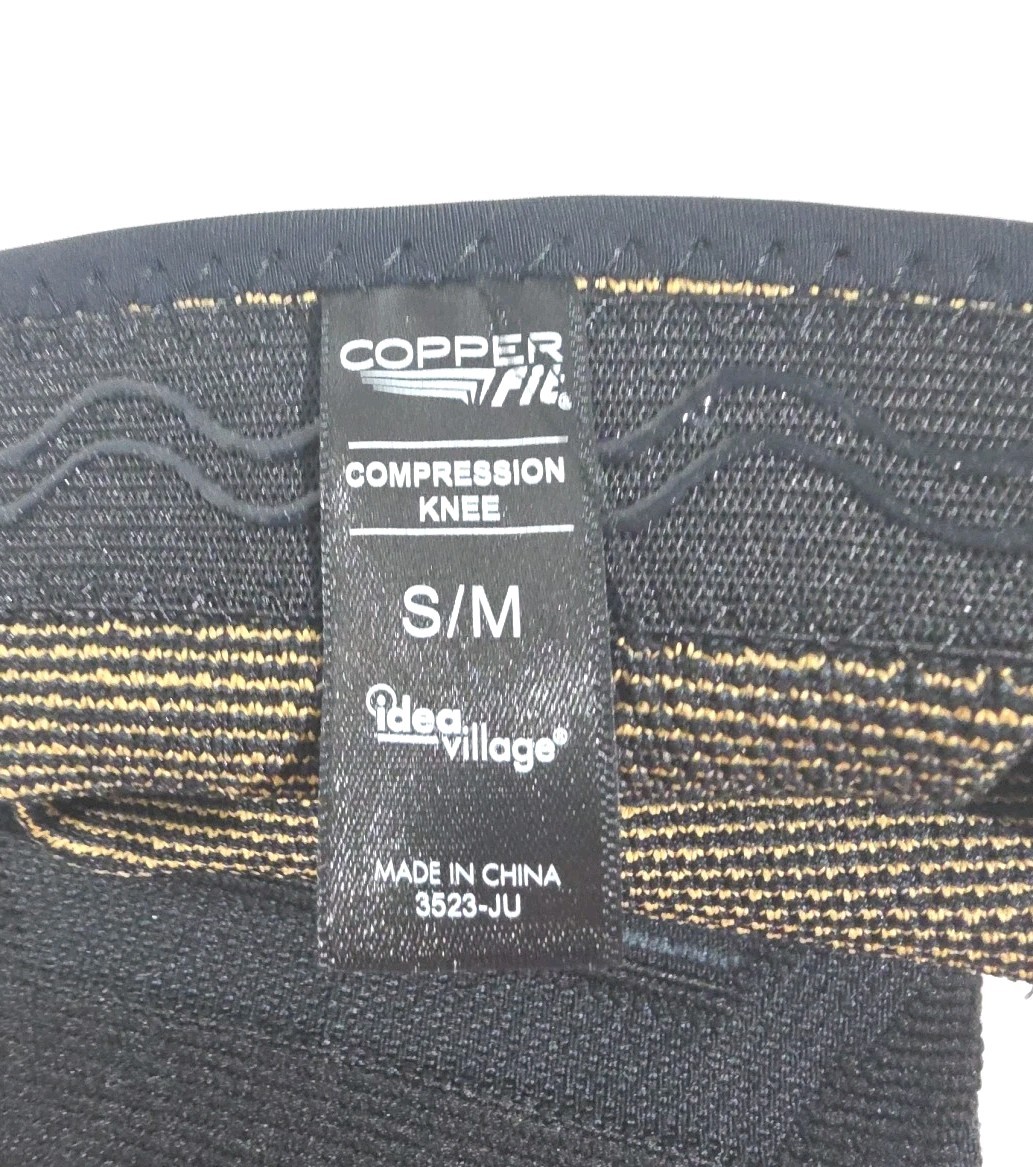 Copper Fit Elite Air Compression Knee Sleeve – S/M 12″-16″