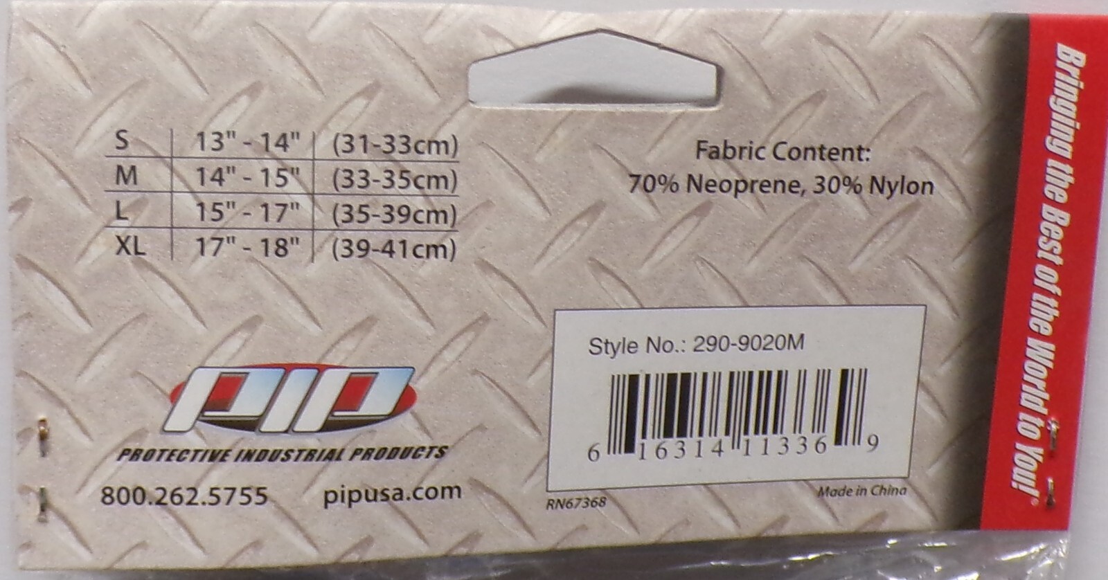 Lot of 3 PIP Ambidextrous Knee Sleeve Helps Support Muscles & Tissues Size M