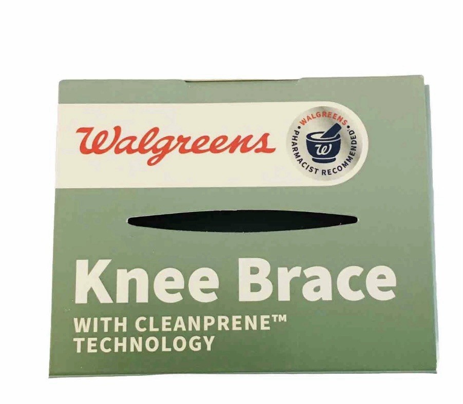 Knee Brace -Left or Right Knee-Sensitive Skin – Cleanprene Tech- Bio II Foam NEW