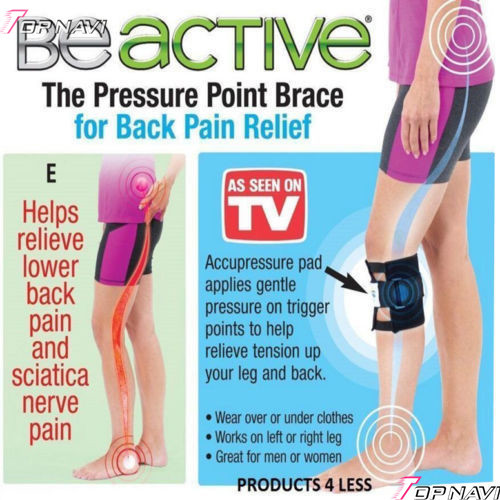 Be Active BeActive Acupressure point Sciatic Nerve Leg Brace-back As Seen On TV