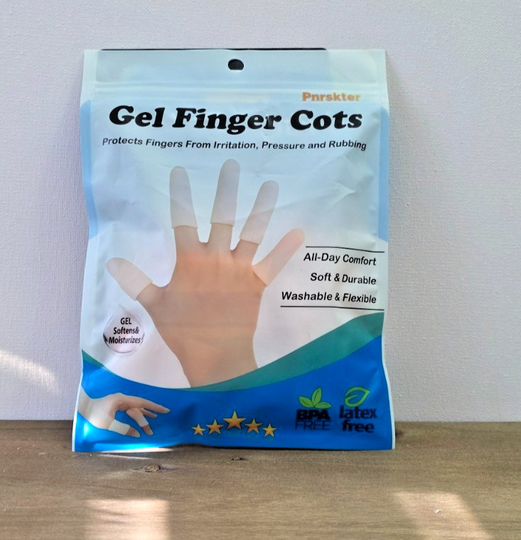 Gel Finger Cots, Finger Protector Support(14 PCS) NEW MATERIAL Finger Sleeves