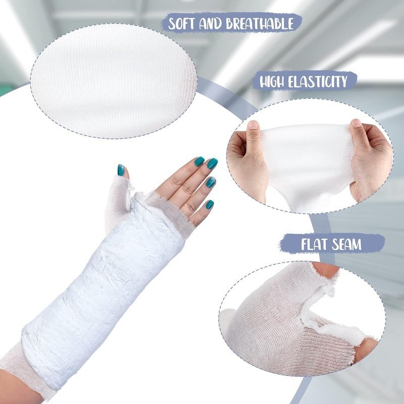 Elastic Arm Cast Stockinette 10 Pieces Wrist Cover Comfort Support Protection US