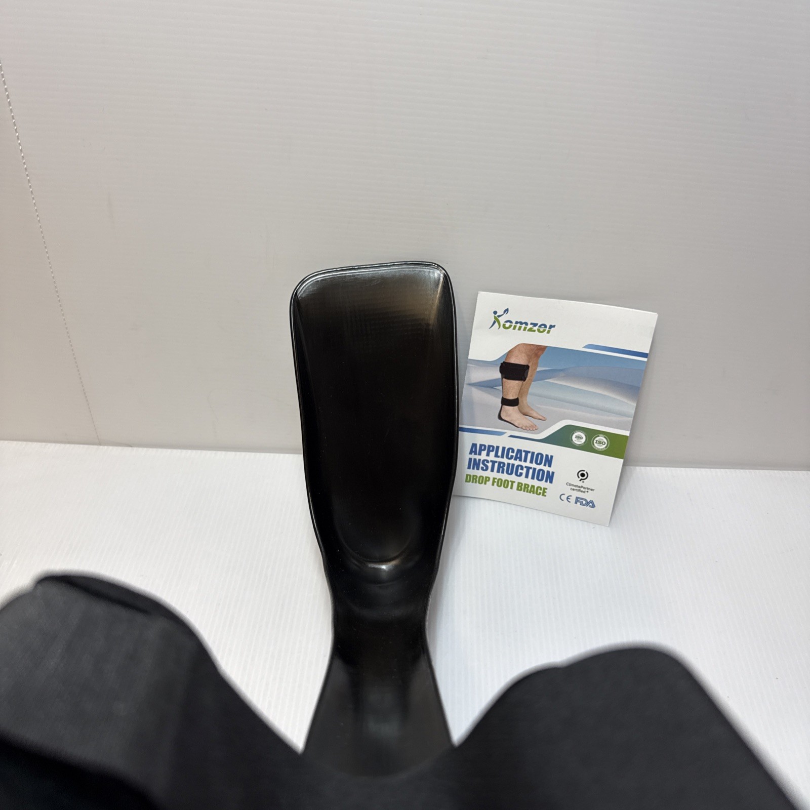 Komzer AFO Drop Foot Brace Ankle Foot Orthosis Support XL – Left Foot