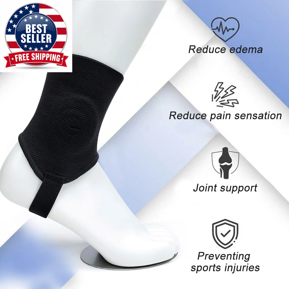 EVA Ankle Brace, Anticollision Ankle Guards, Shield Protector, Dual Sided Pads f