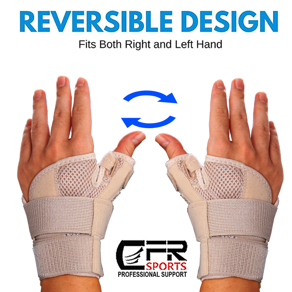 Left Right Thumb Wrist Support Brace Splint Carpal Tunnel Sprain Arthritis Sport