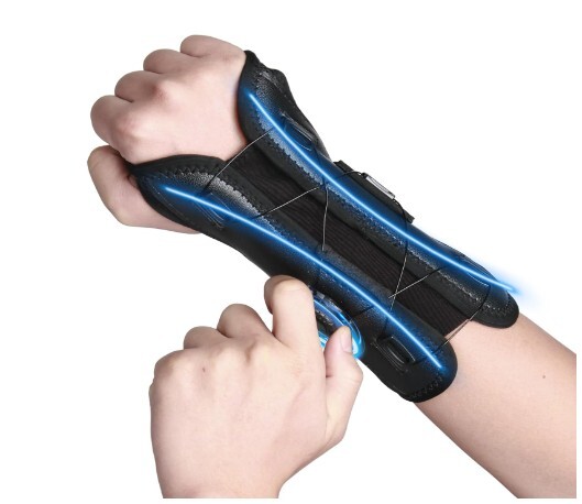 CHTEJA Adjustable Knob Wrist Brace for Pain/Injury support – Left or Right Hand
