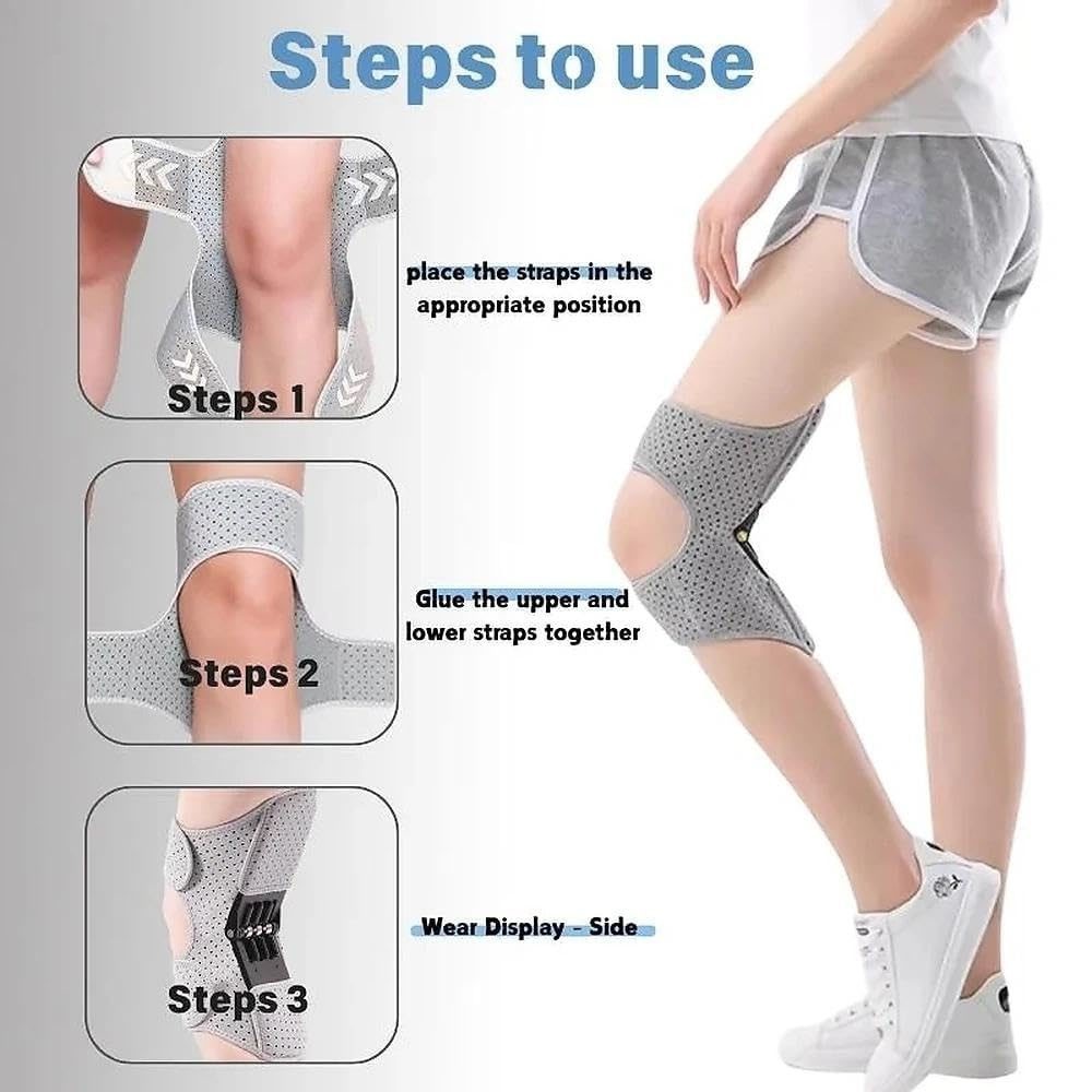 Knee Assistive Device Knee Brace for Pain Relief Walk Support Stabilizer Pad