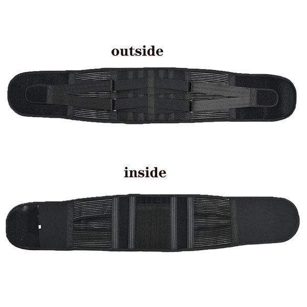 Breathable Lumbar Support Belt Adjustable Back Brace for Lower Back Pain Relief