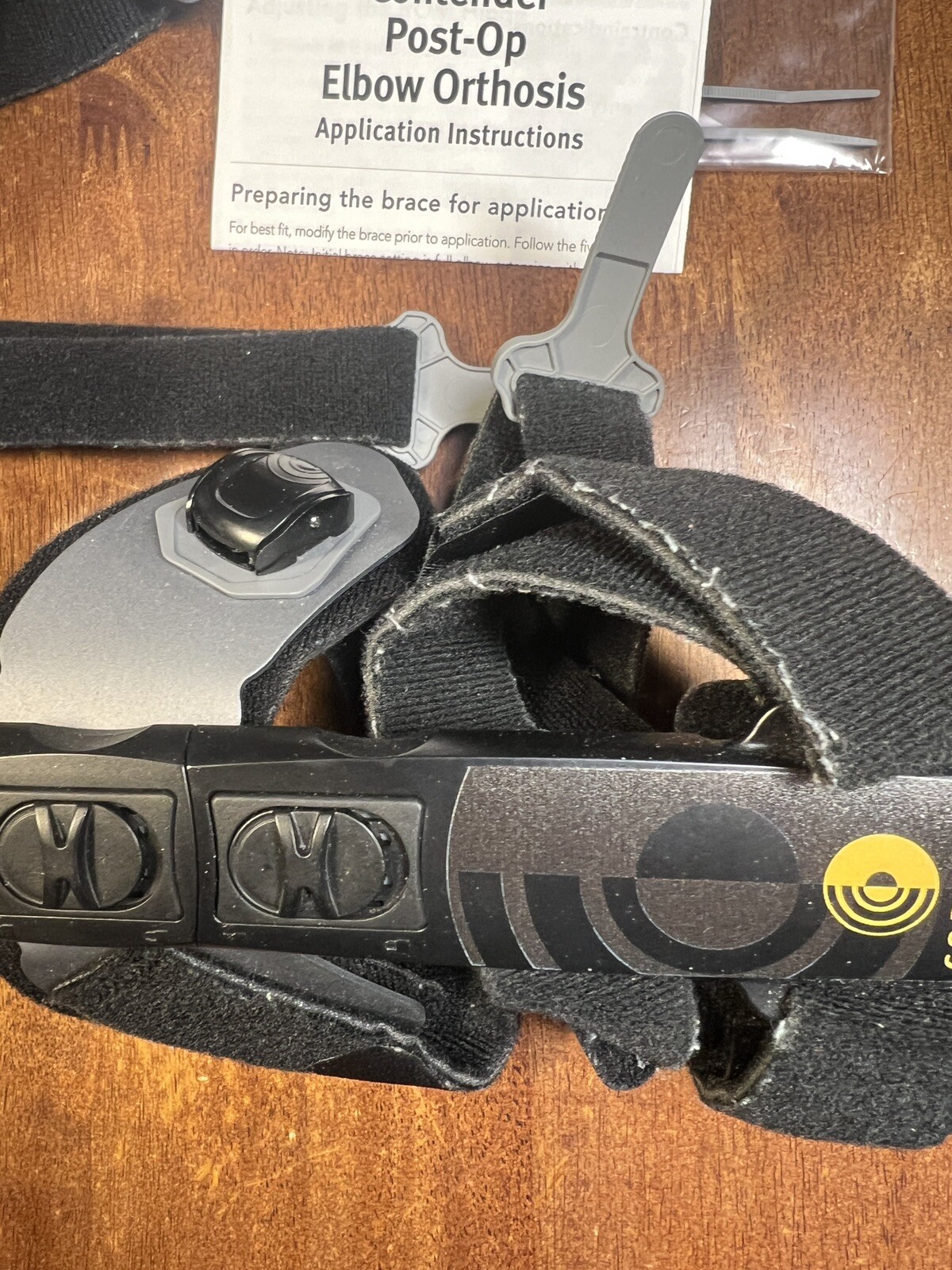 Corflex Contender Post-Op Elbow Orthosis Right Universal Brace Straps Sling