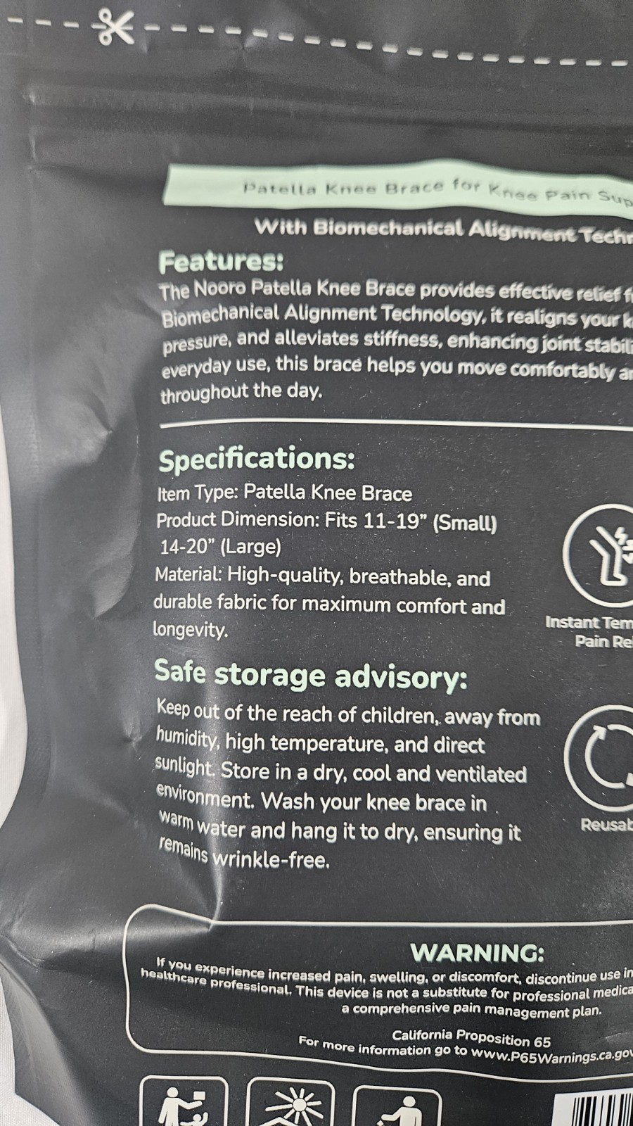 Nooro Patella Knee Brace – Pain Relief And Joint Stability